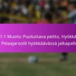3-3-4 Muoto: Hyökkäävä ylivoima, Laidapeli, Maalintekopaikat jalkapallossa