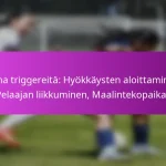Yhdistelmäpeli: Ykköset-kakkoset, Liikkumismallit, Maalinteko