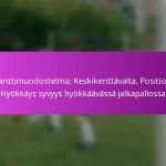 3-5-2 Muotoilu: Joustavuus, Puolustava kattavuus, Hyökkäysmuutokset jalkapallossa